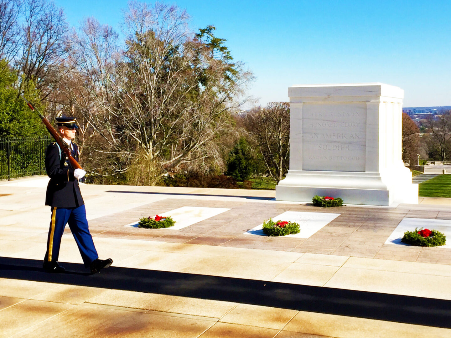 A Changing of the Guard ceremony